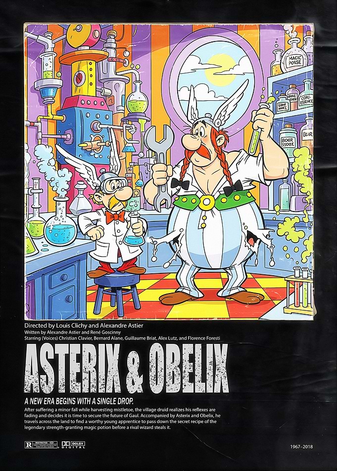 Asterix and Obelix Laboratory Movie Poster