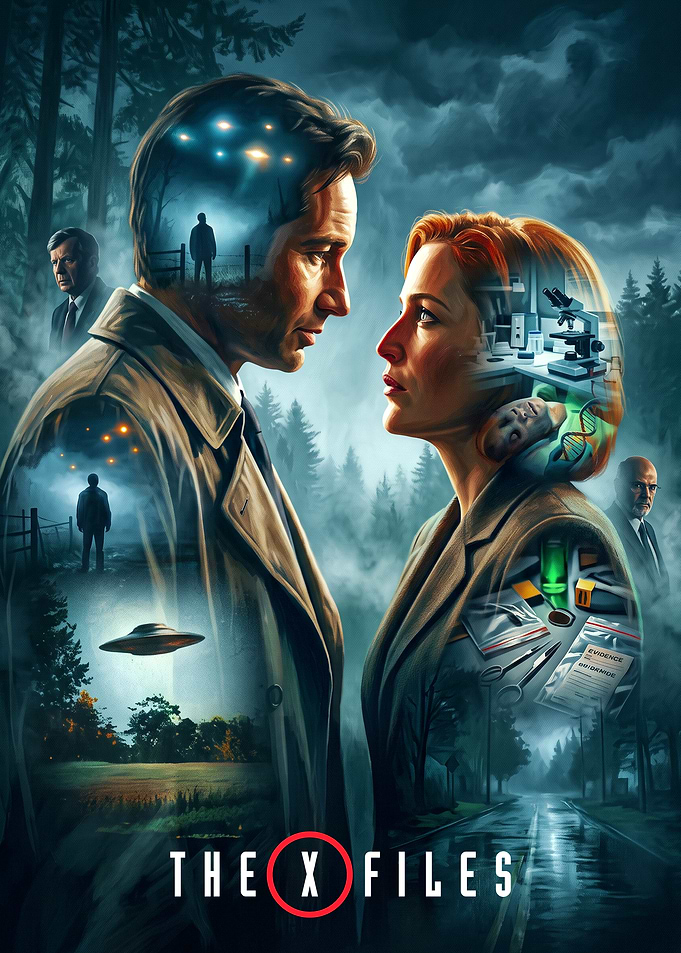 The X-Files Double Exposure Poster