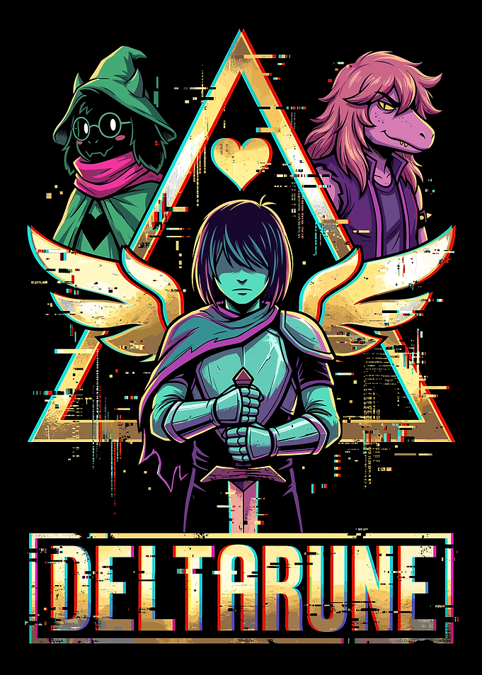 Deltarune Glitch Game Art