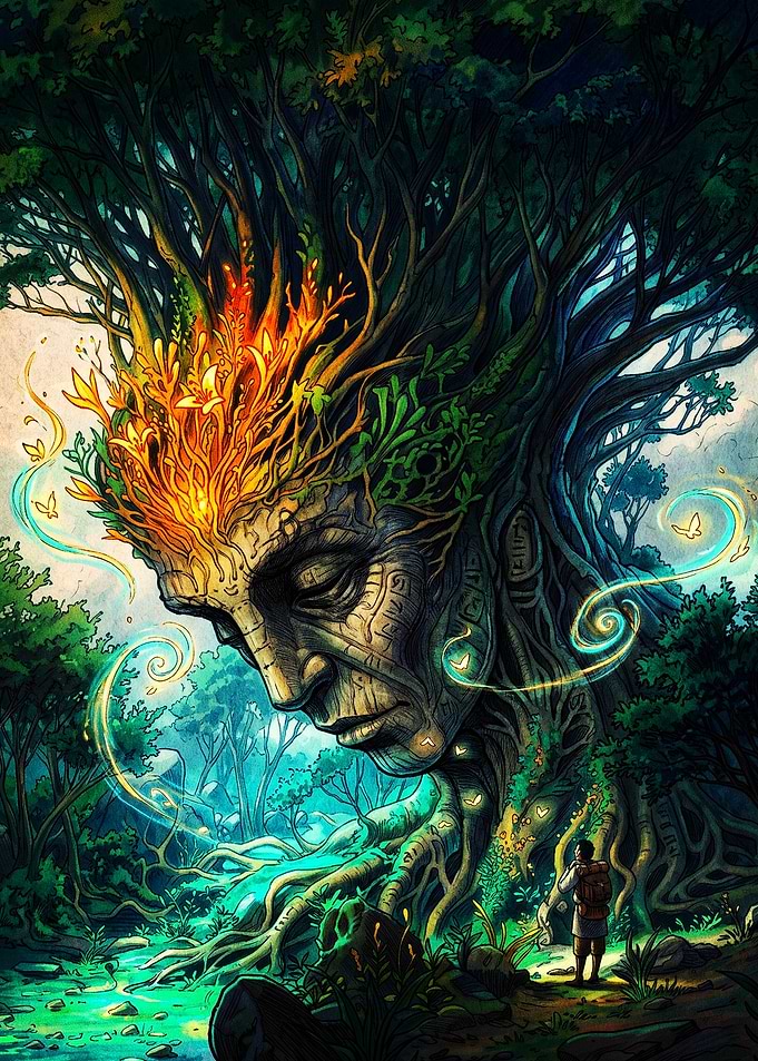 Ancient Tree Spirit Guardian