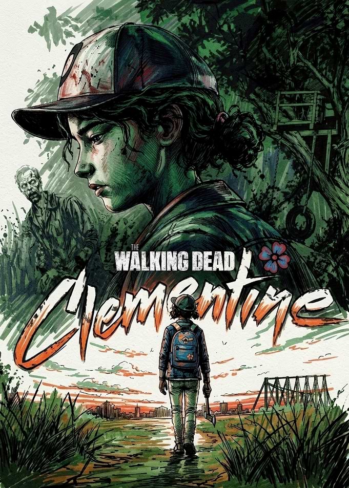 The Walking Dead Clementine Cover Art