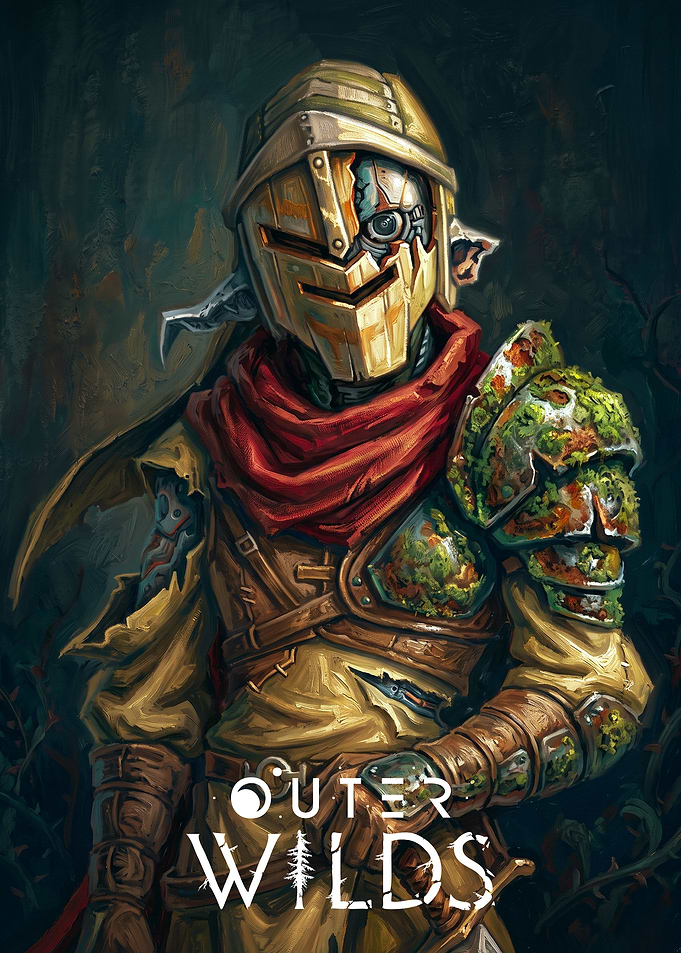 Outer Wilds Nomai Character Portrait
