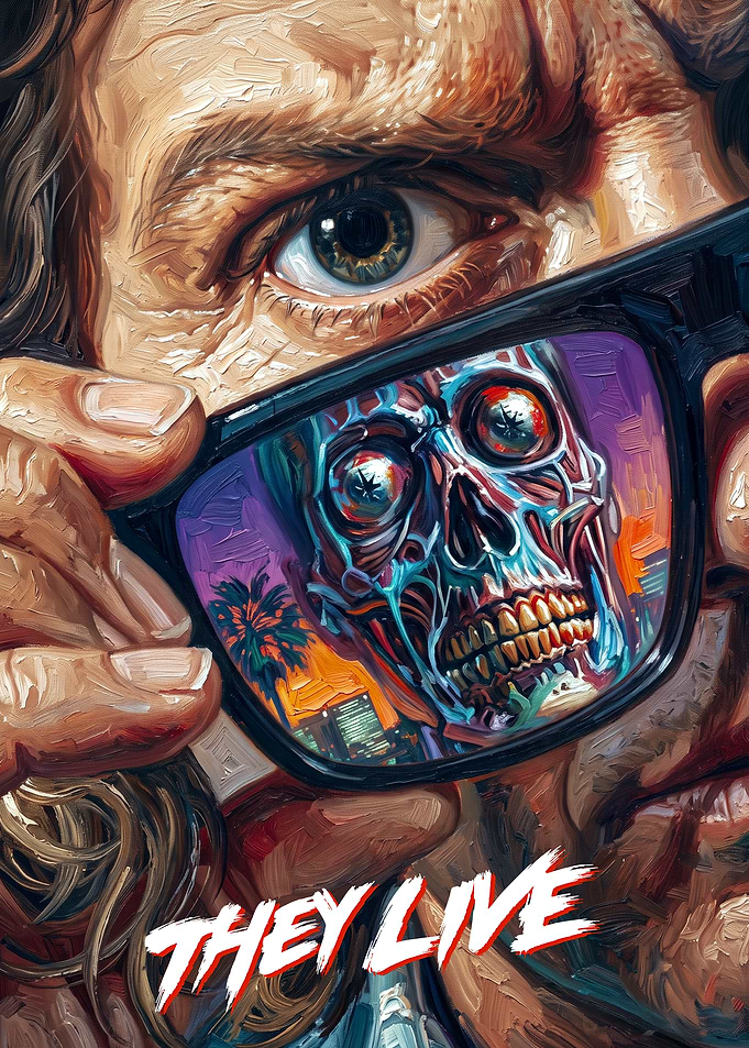 They Live Movie Poster Art