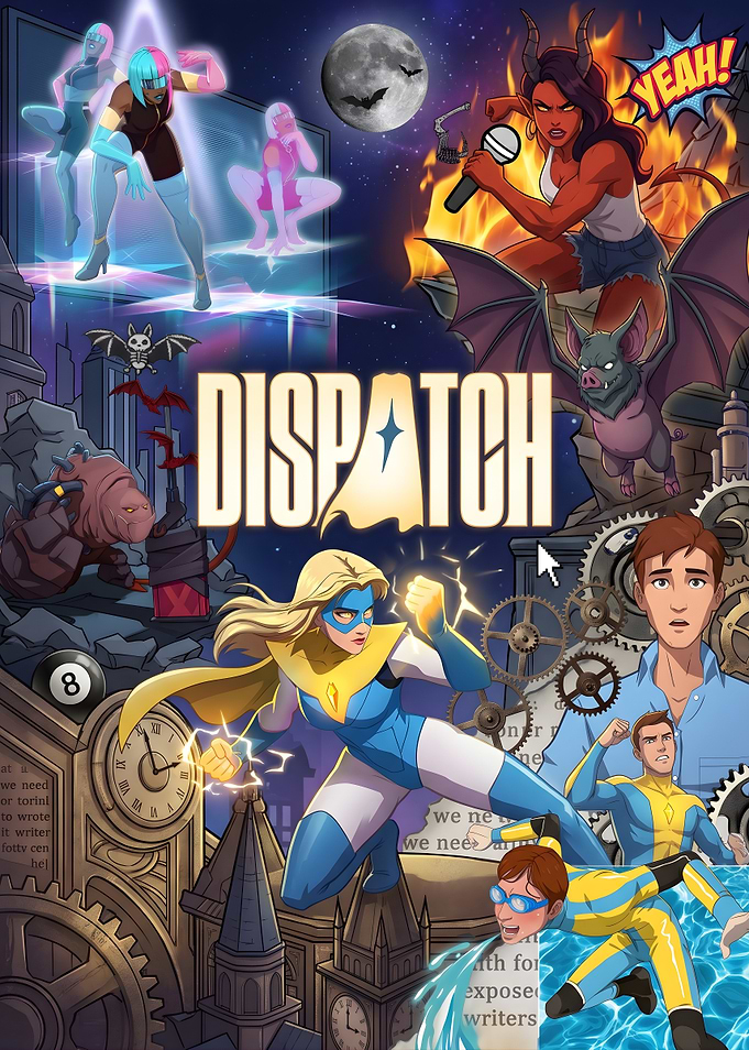 Dispatch Comic Book Cover Art