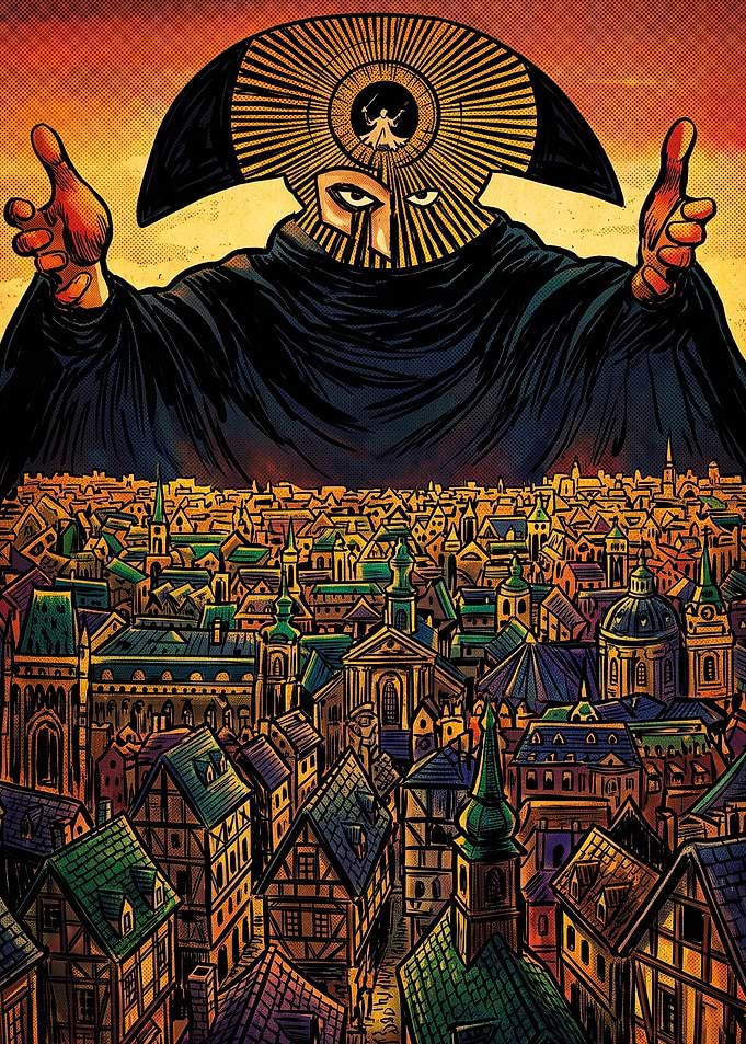 The Phantom of the Opera Cityscape