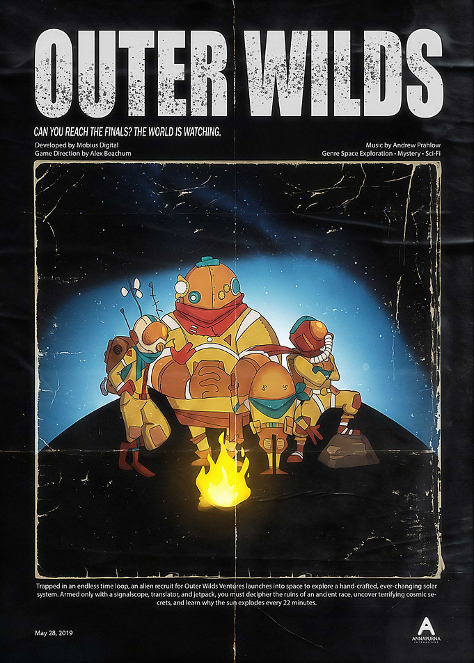 Outer Wilds Game Poster