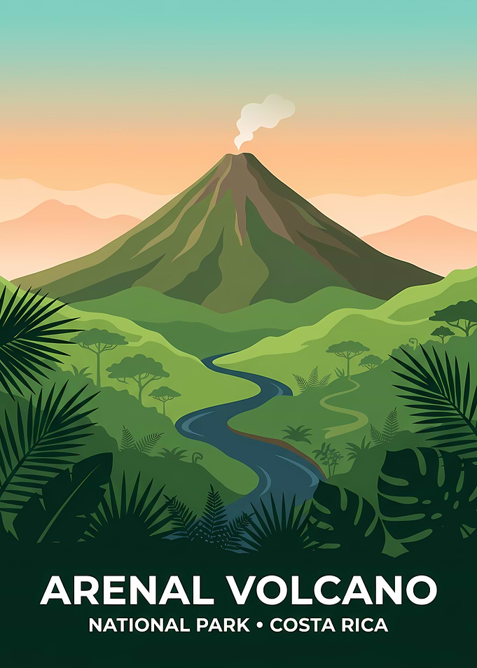 Arenal Volcano National Park Costa Rica