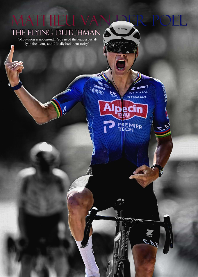 Mathieu van der Poel Cycling Victory