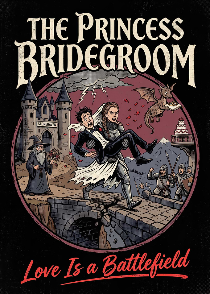 The Princess Bridegroom Fantasy Illustration