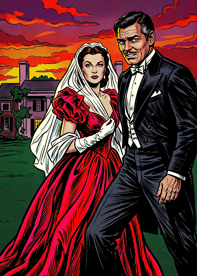 Gone with the Wind Comic Art