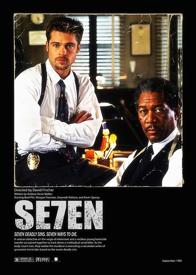 Se7en Movie Poster