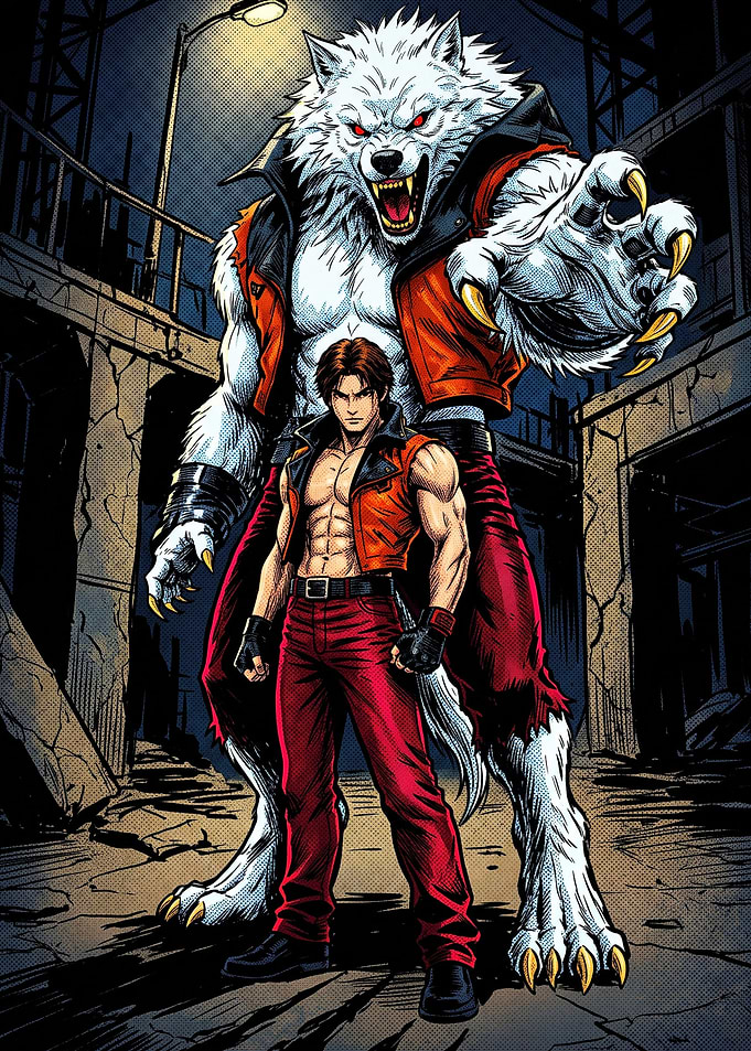 Yugo the Wolf from Bloody Roar