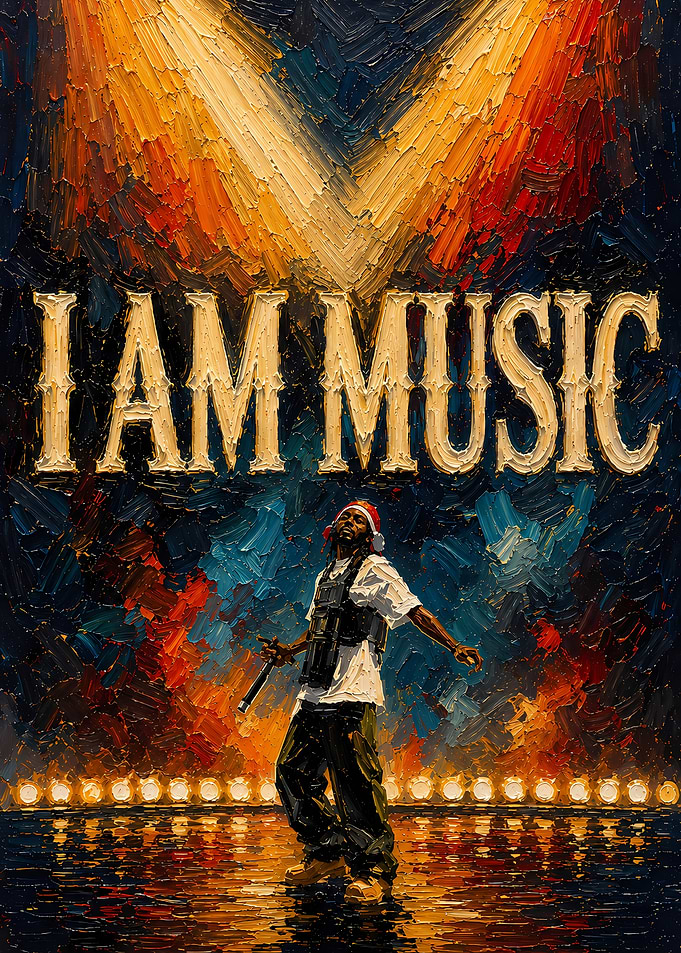 Lil Wayne I Am Music Oil Painting