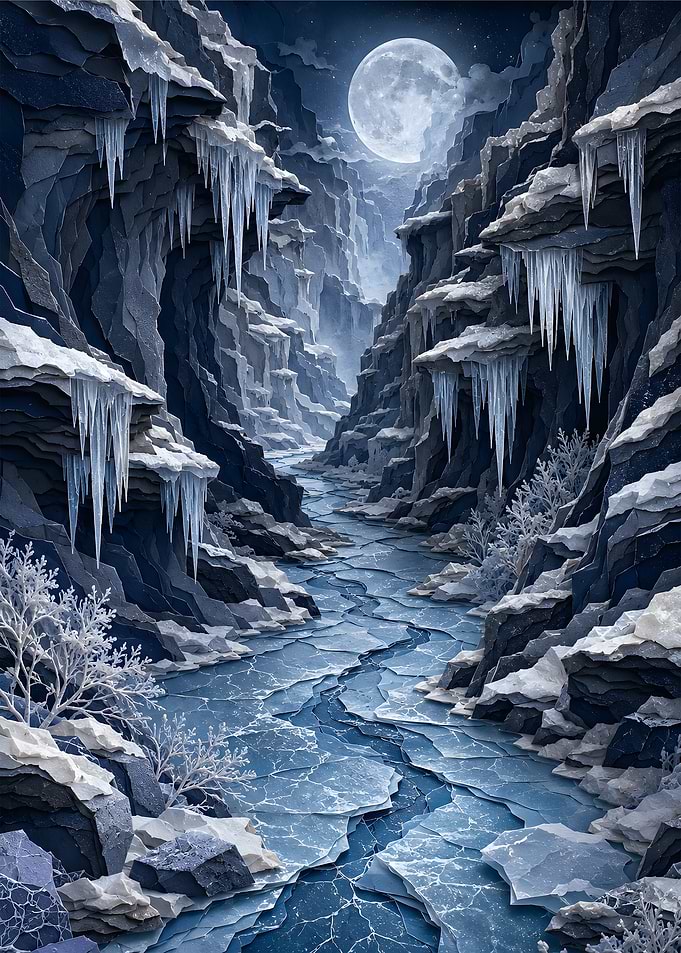 Winter Frost Canyon