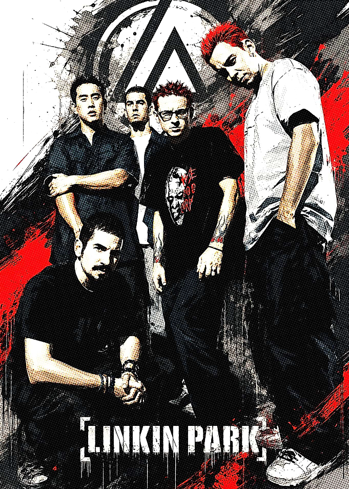 Linkin Park Band Poster