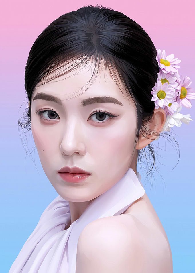 Portrait of Irene Red Velvet