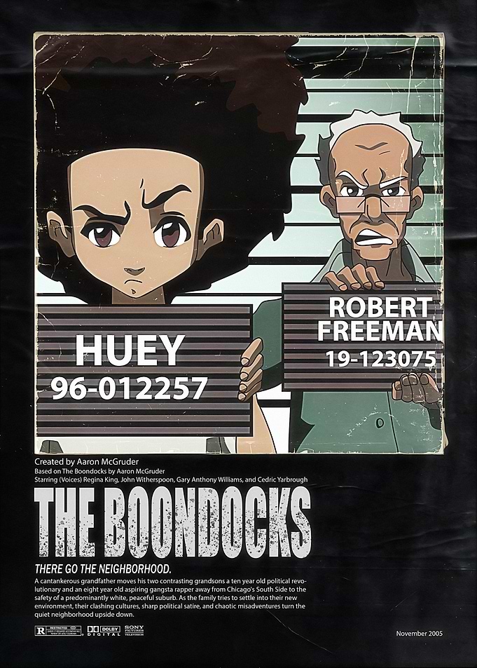 The Boondocks Mugshot Poster