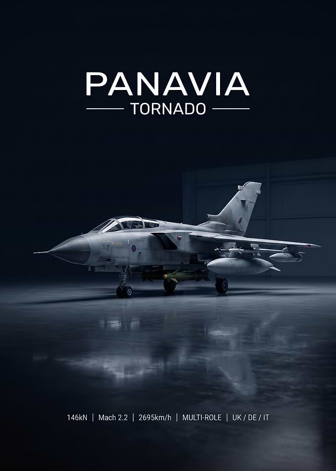 Panavia Tornado Military Aircraft Poster