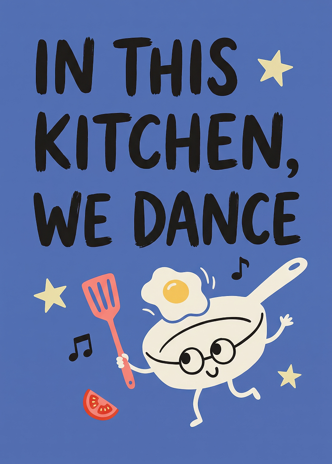 In This Kitchen We Dance Poster