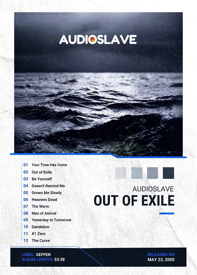 Audioslave Out of Exile Album Art