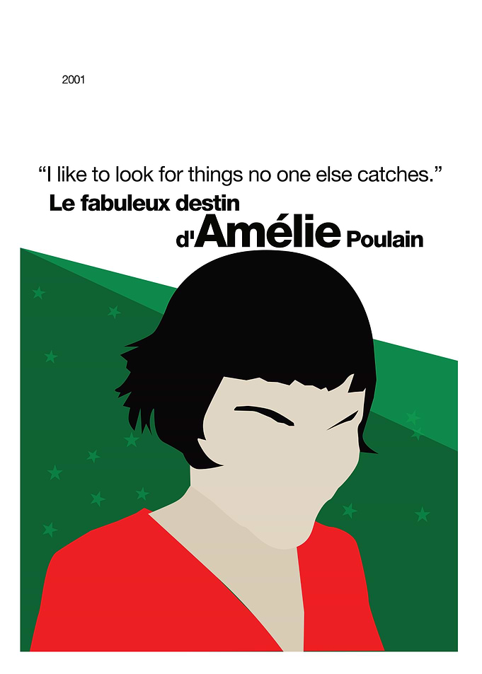 Amélie Minimalist Movie Poster