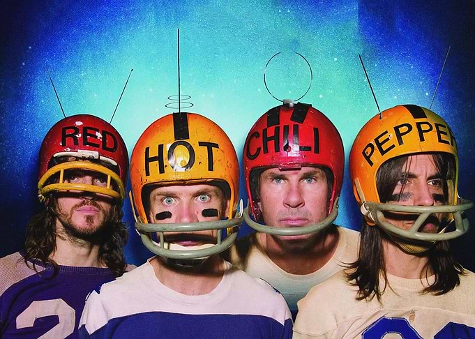Red Hot Chili Peppers Helmet Portrait