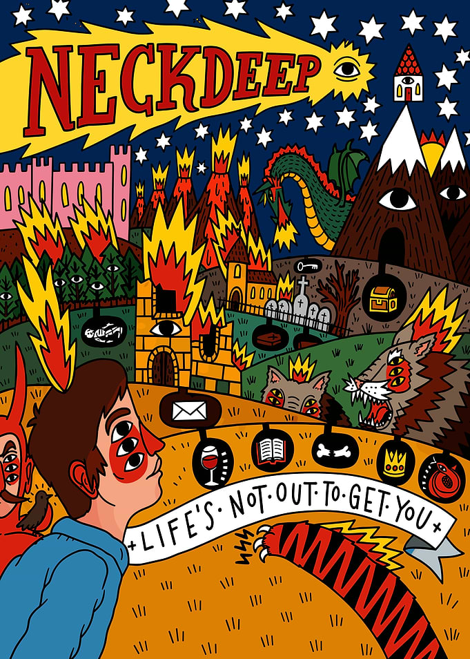 Neck Deep Life's Not Out To Get You Poster