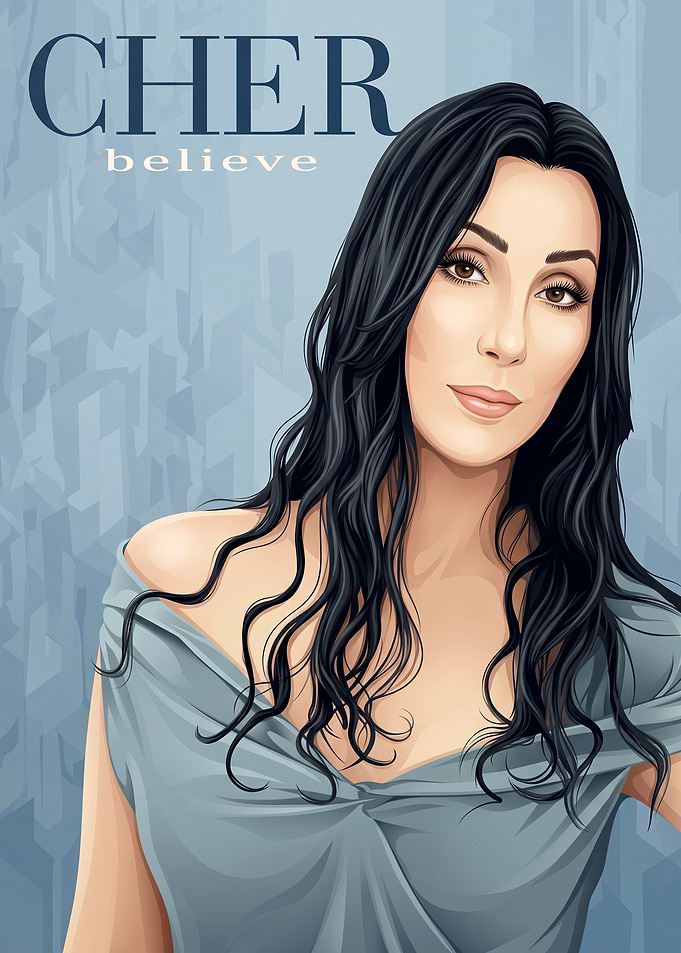 Cher Believe Portrait