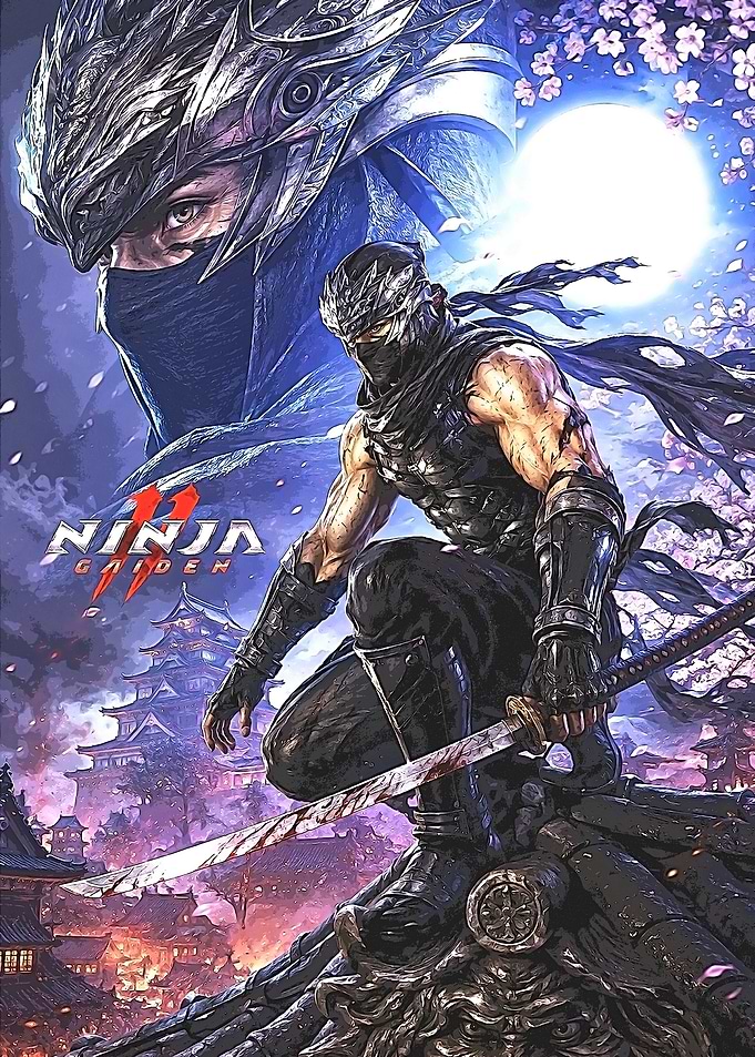 Ninja Gaiden II Ryu Hayabusa Poster