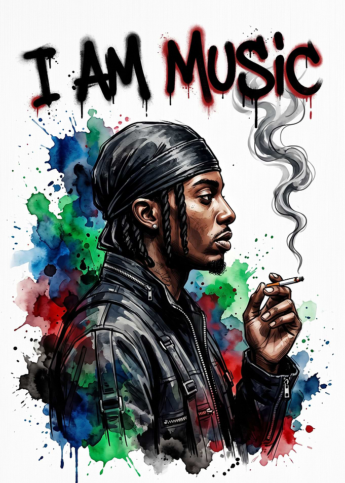 Playboi Carti I Am Music Poster