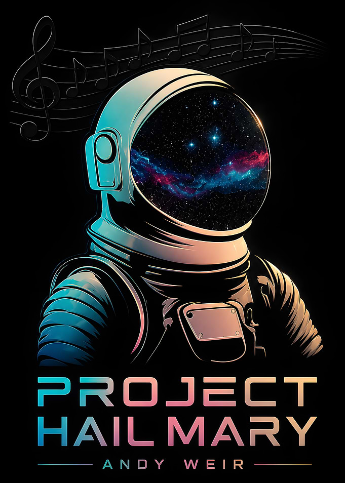 Project Hail Mary Astronaut Poster