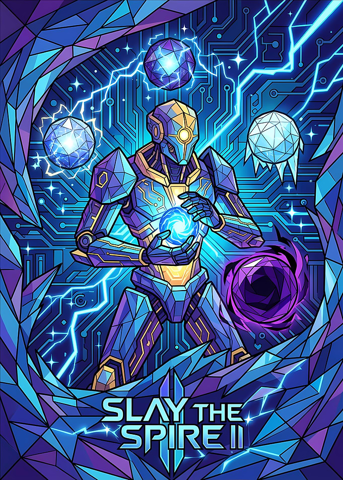 Slay the Spire 2 Defect Poster