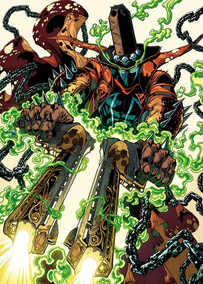 Gunslinger Spawn Comic Book Art