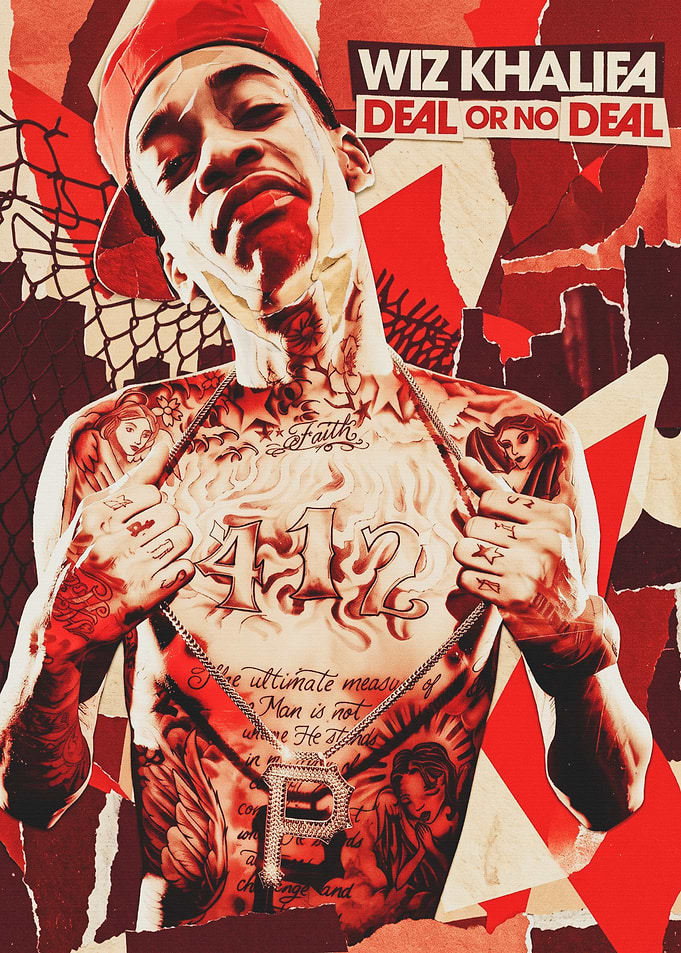 Wiz Khalifa Deal or No Deal Poster