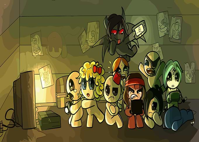 The Binding of Isaac Characters Gaming