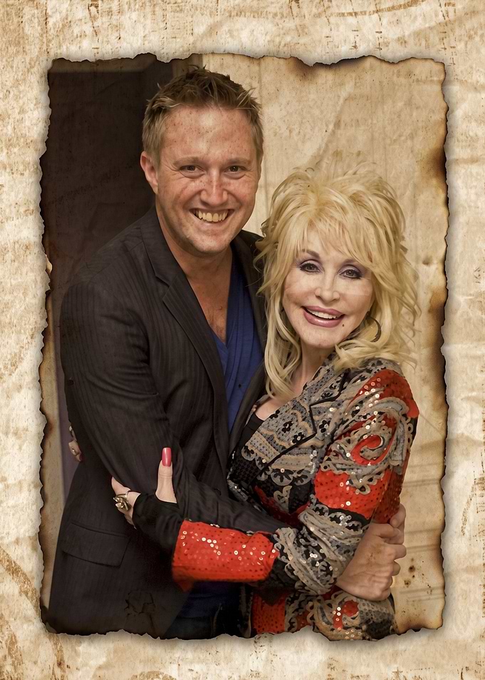 Dolly Parton and a Fan Portrait