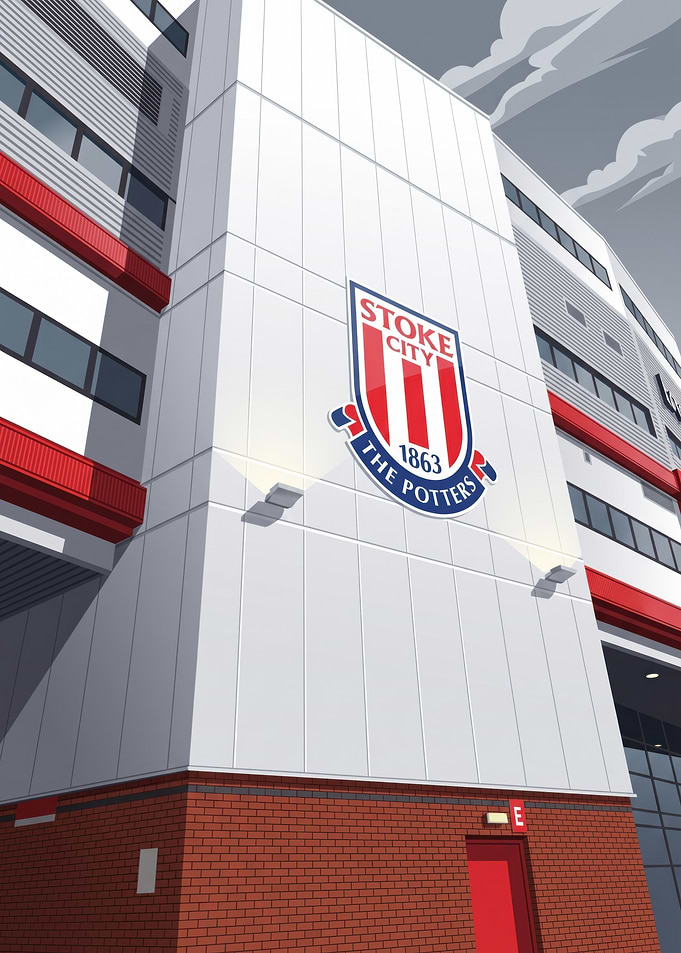 Stoke City Football Club Stadium Exterior
