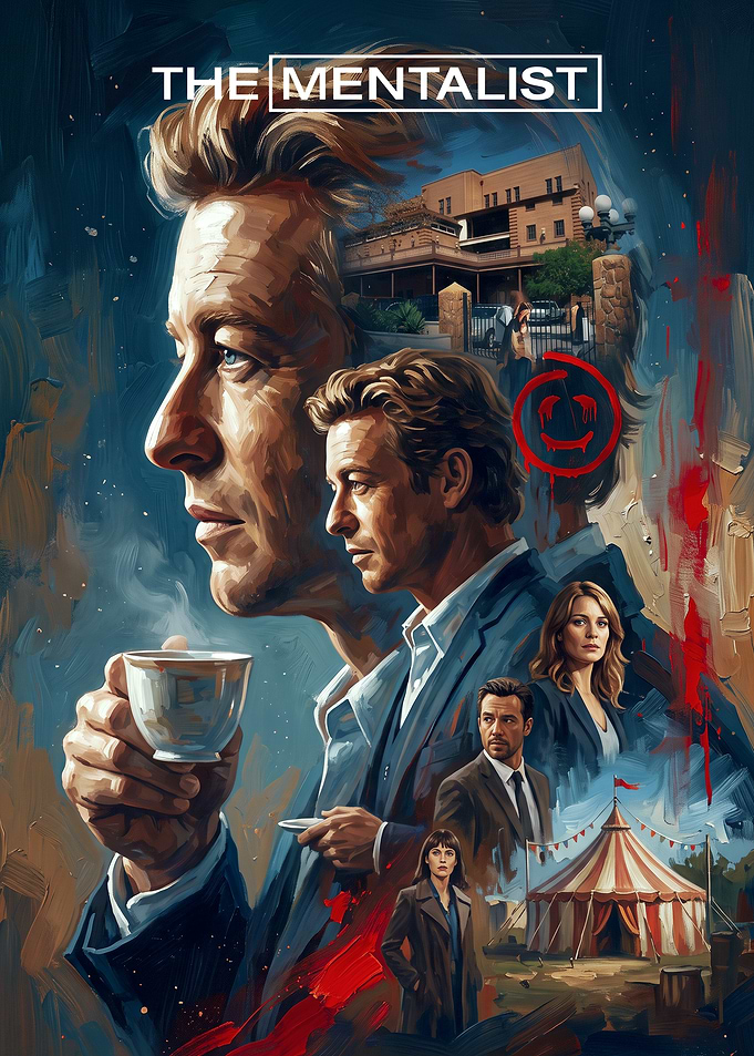 The Mentalist TV Show Poster Art