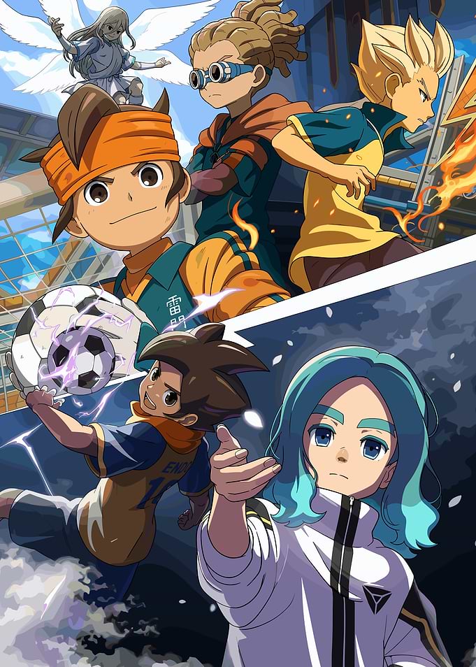 Inazuma Eleven Anime Soccer Illustration