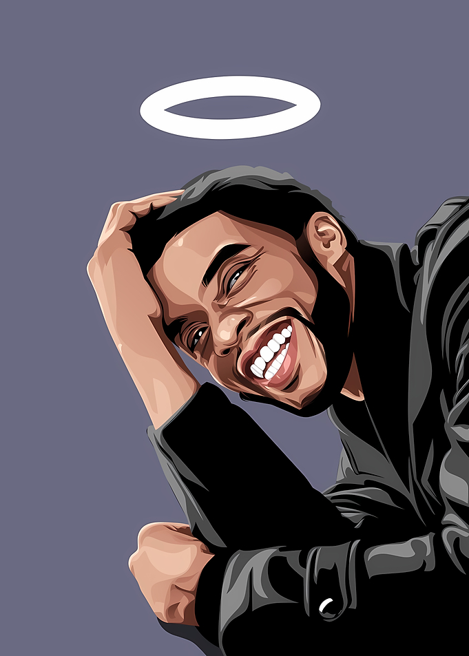 Chadwick Boseman Tribute Illustration