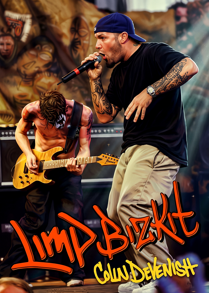 Limp Bizkit Concert Poster