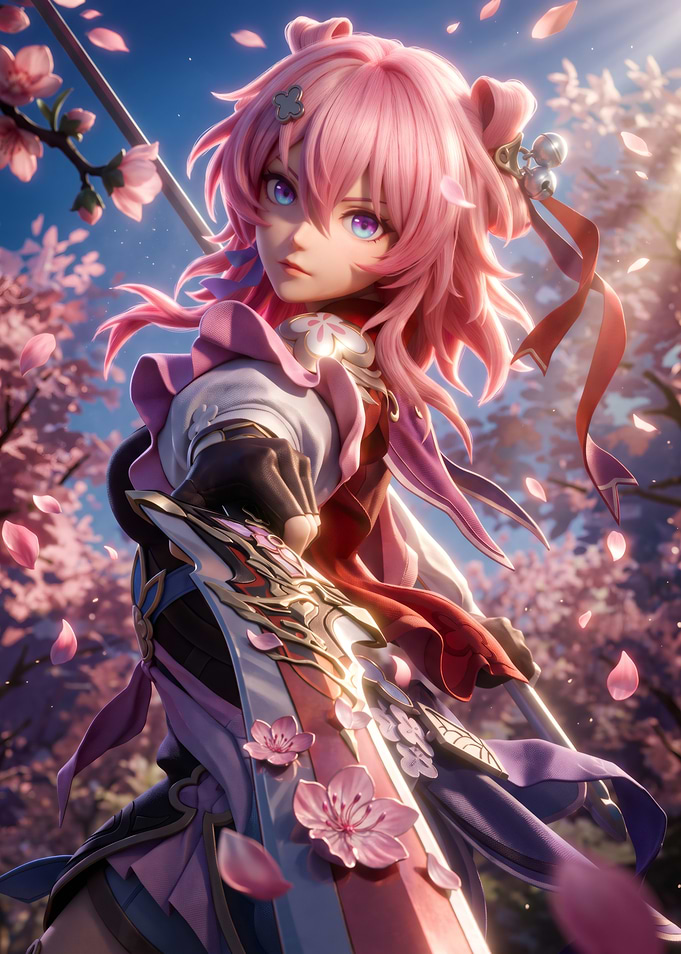 March 7th with Sword