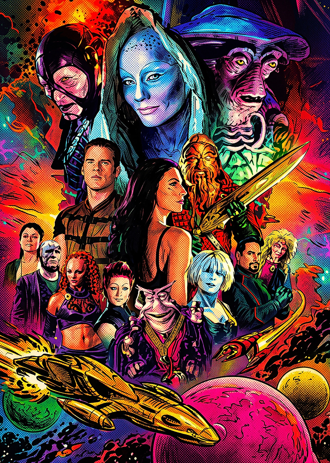 Farscape Sci-Fi Ensemble Poster