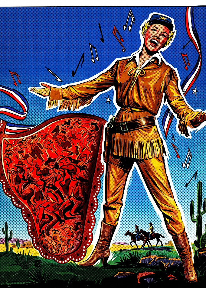 Doris Day Calamity Jane Pop Art