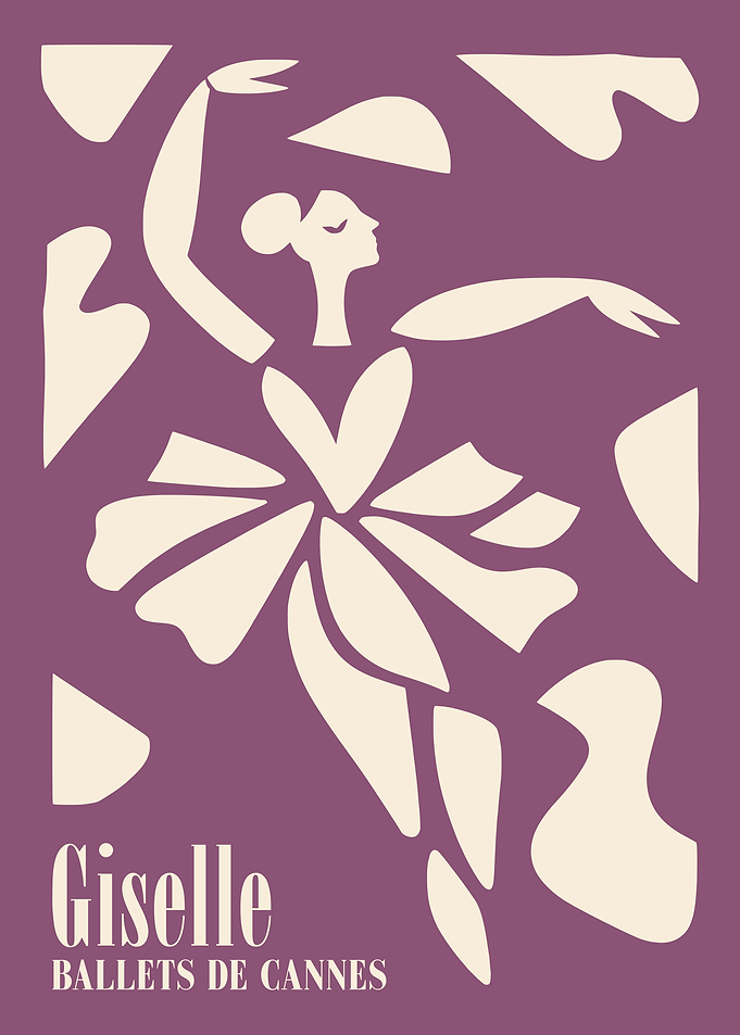 Giselle Ballets de Cannes Poster
