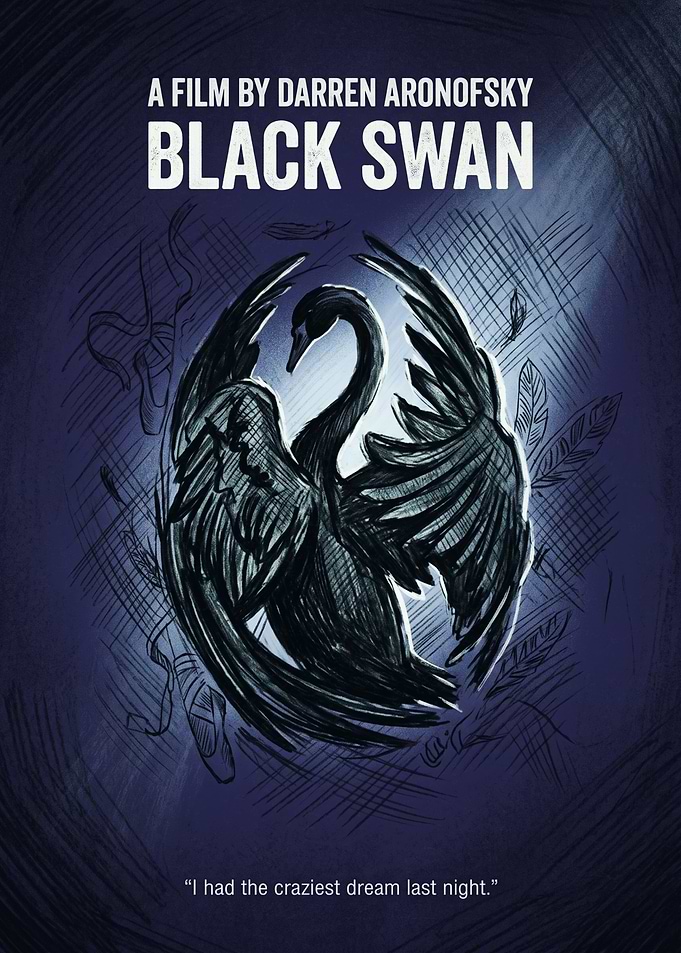 Black Swan Movie Psychological Thriller Print