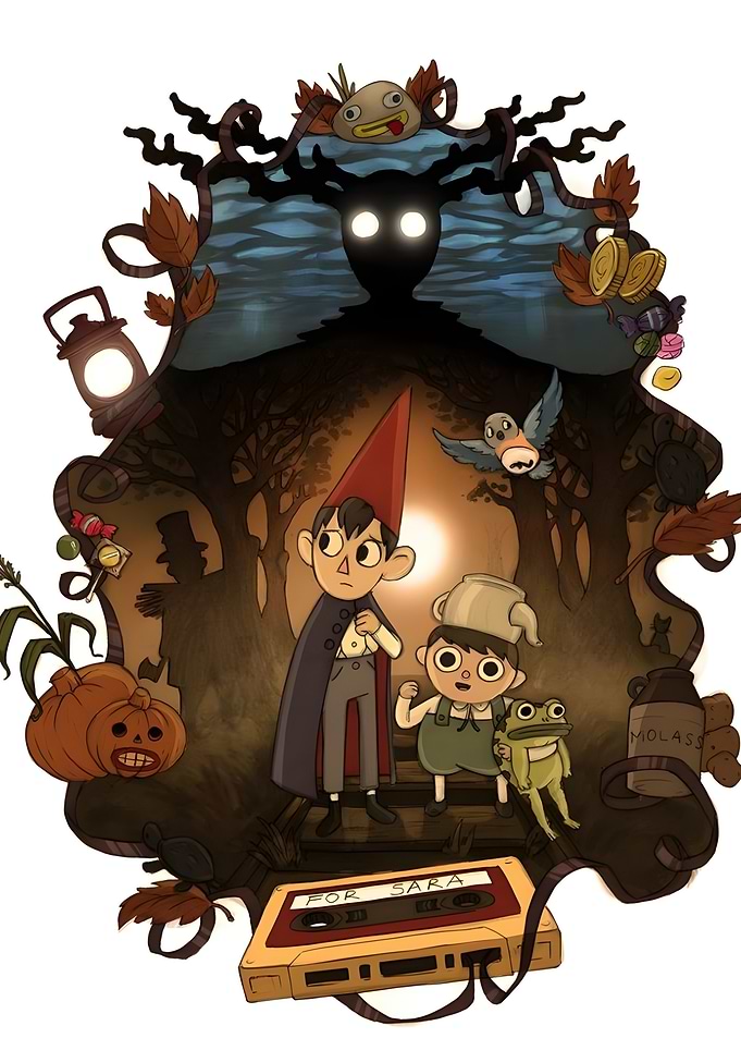 Over the Garden Wall Illustration
