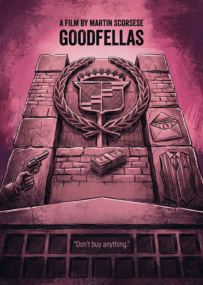 Goodfellas Movie Crime Drama Cult Classic Poster