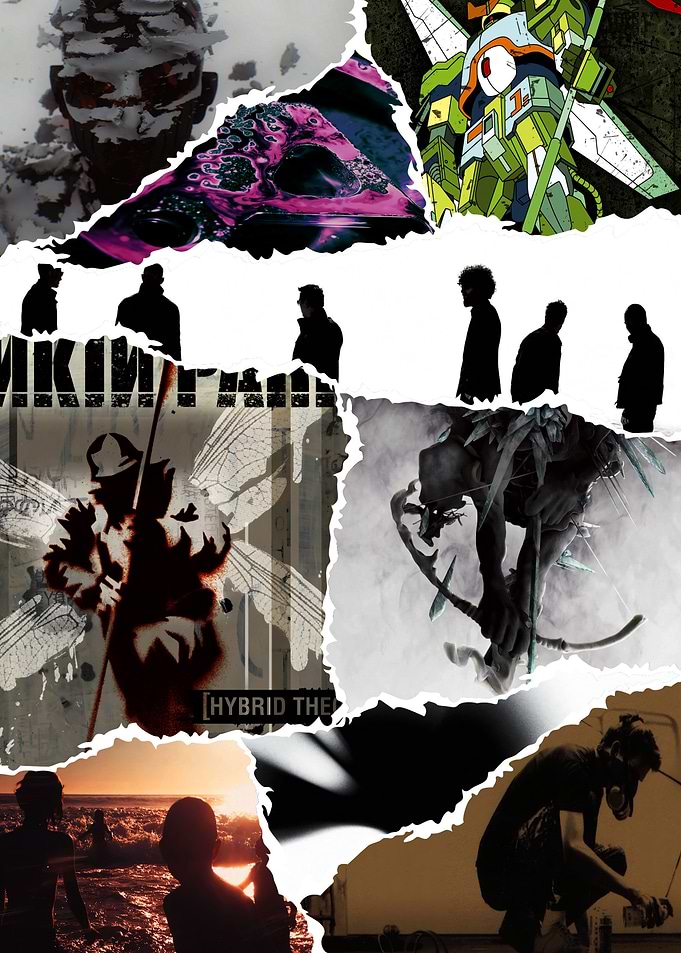 Linkin Park Hybrid Theory Collage