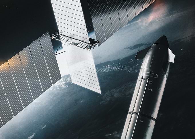 Starship in Earth Orbit